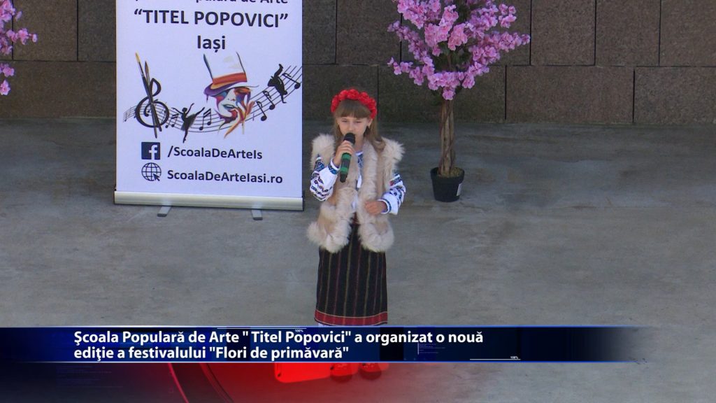 Scoala Populara de Arte ,,Titel Popovici” a organizat o noua editie a festivalului ,,Flori de primavara”