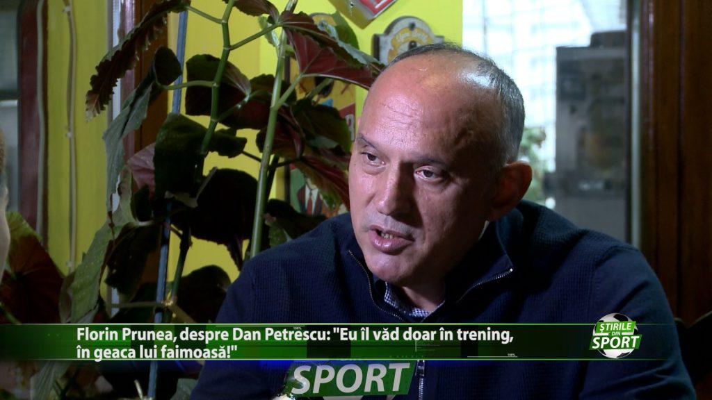 Florin Prunea, despre Dan Petrescu: „Eu îl vad doar în trening, în geaca lui faimoasa!”