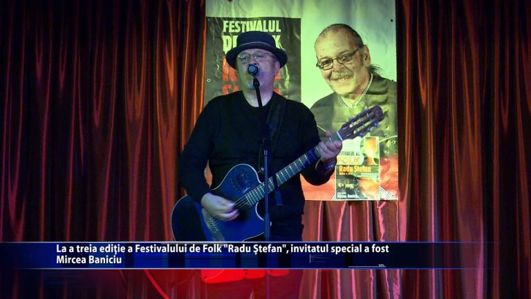 La a treia editie a Festivalului de Folk „Radu Stefan”, invitatul special a fost Mircea Baniciu