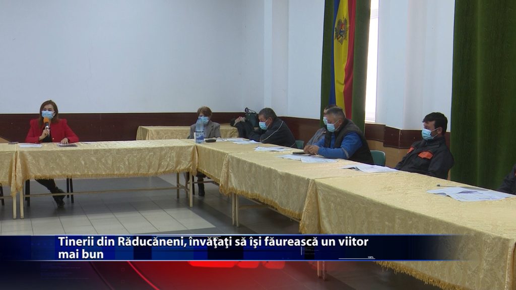 Tinerii din Raducaneni, invatati sa isi faureasca un viitor mai bun