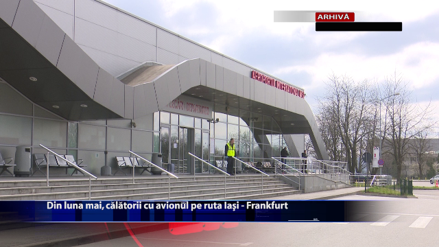 Spre Frankfurt, in zbor