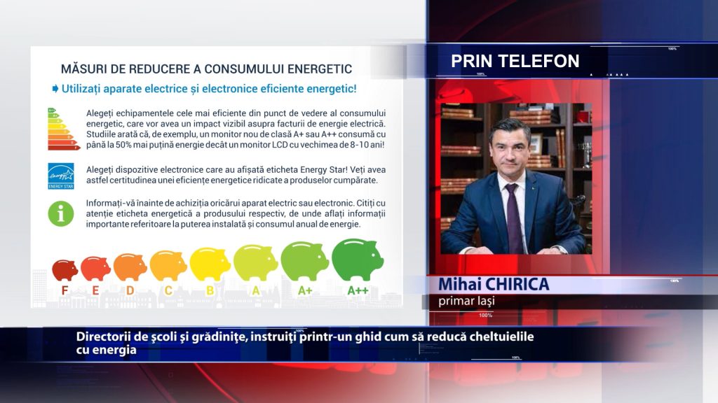 Directorii de scoli si gradinite, instruiti printr-un ghid cum sa reduca cheltuielile cu energia