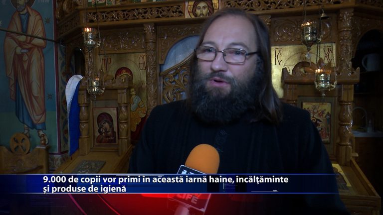 9000 de copii vor primi in aceasta iarna haine, incaltaminte si produse de igiena