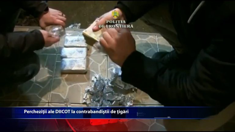 Perchezitii ale DIICOT la contrabandistii de tigari