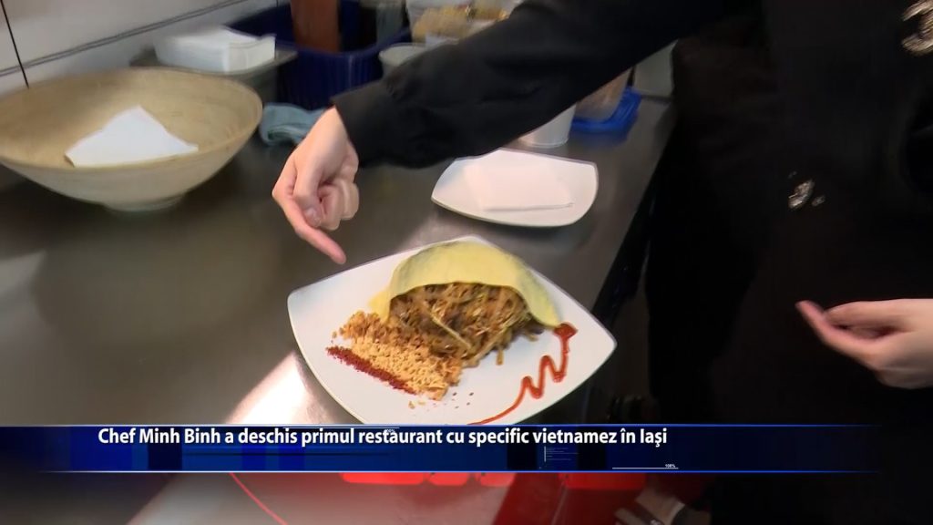 Chef Minh Binh a deschis primul restaurant cu specific vietnamez in Iasi