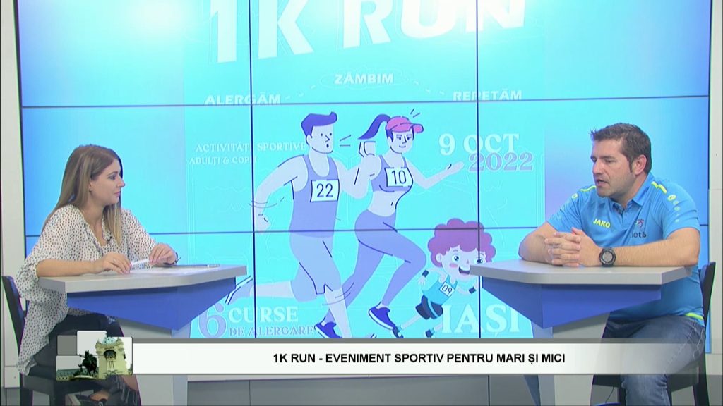 IAȘUL TE VEDE / 1K RUN – EVENIMENT SPORTIV PENTRU MARI ȘI MICIALEGE VIAȚA