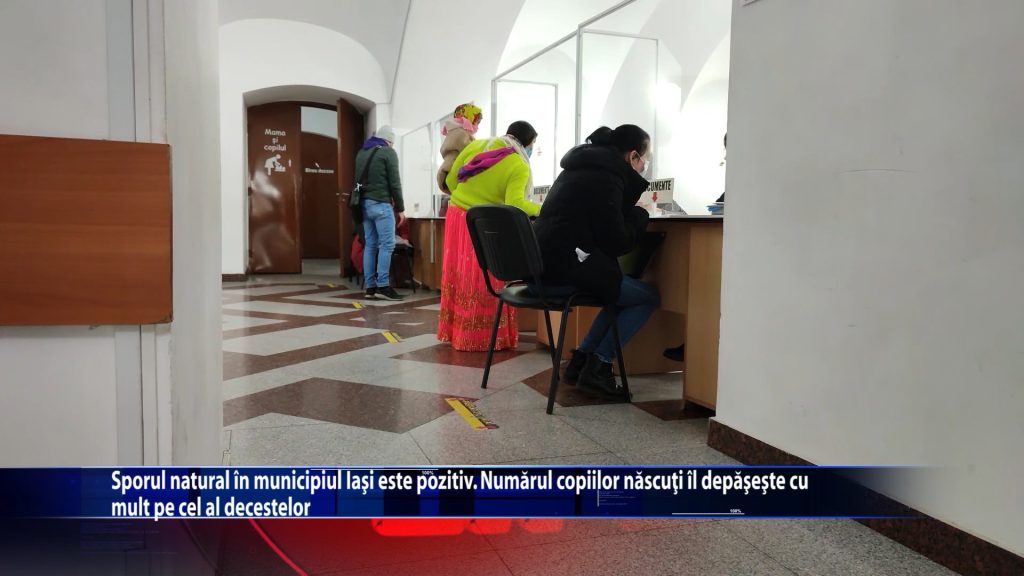 Sporul natural in municipiul Iasi este pozitiv. Numarul copiilor nascuti il depaseste cu mult pe cel al deceselor