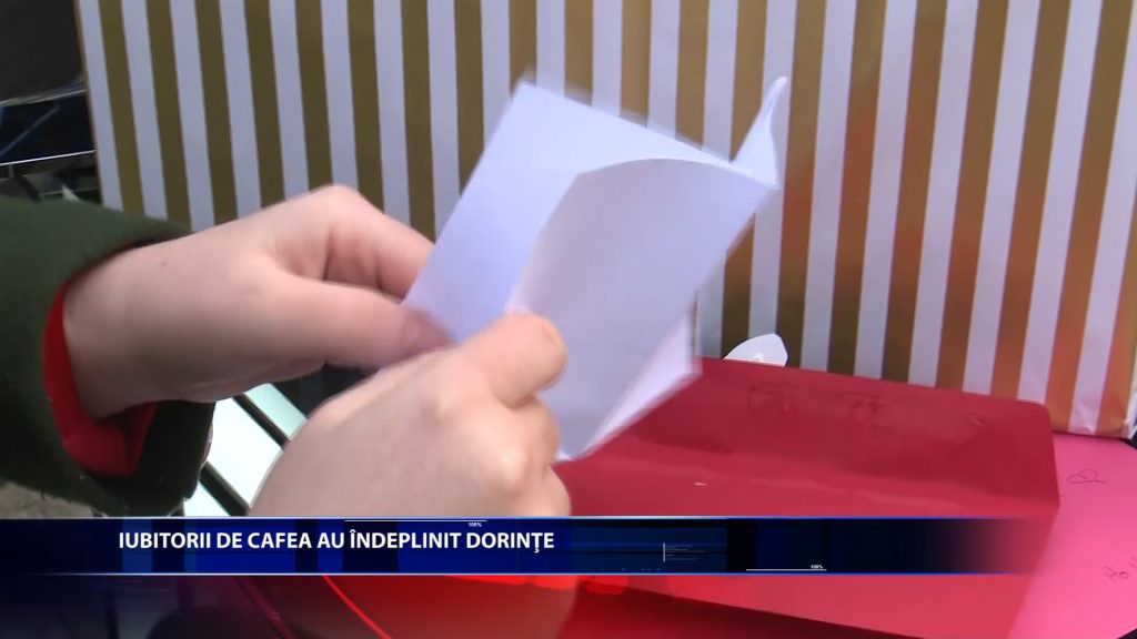 IUBITORII DE CAFEA AU INDEPLINIT DORINTE