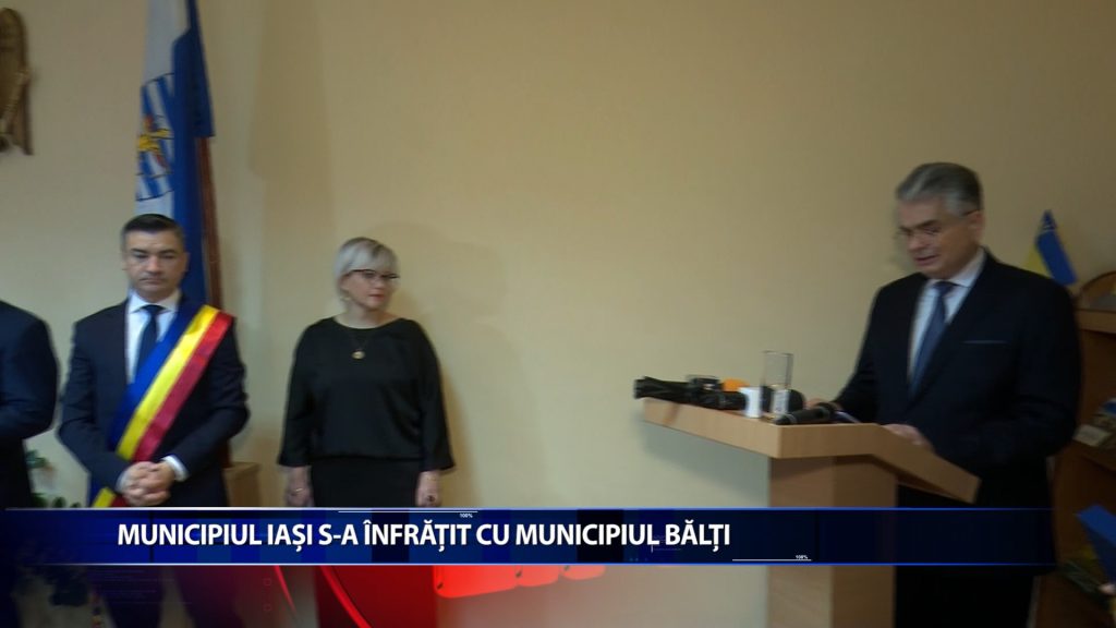 MUNICIPIUL IASI S-A INFRATIT CU MUNICIPIUL BALTI