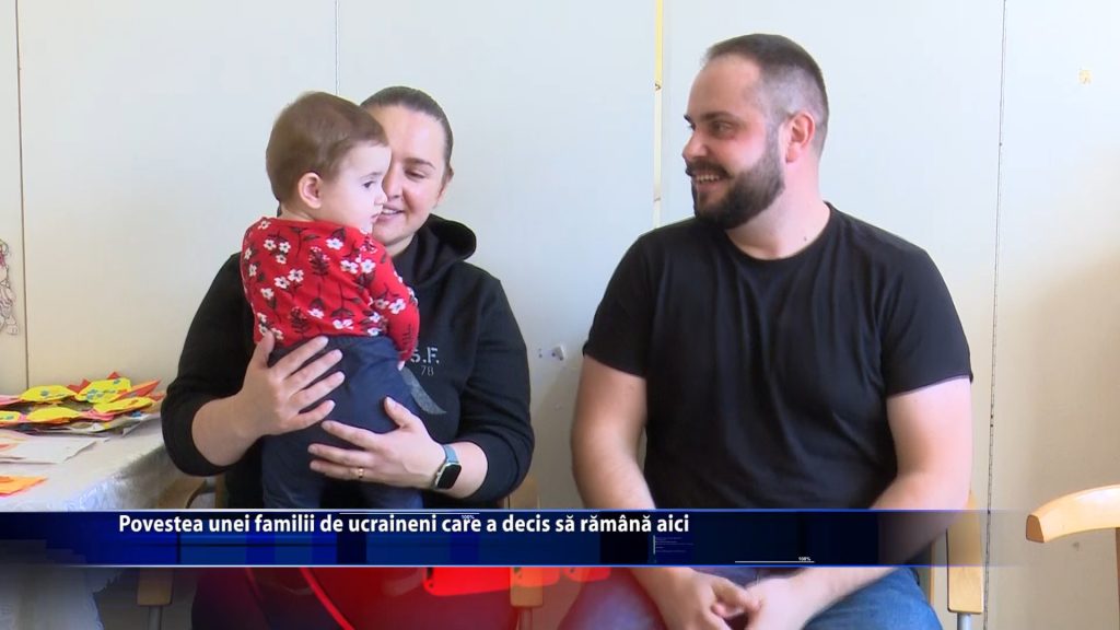 Povestea unei familii de ucraineni care a decis sa ramana aici