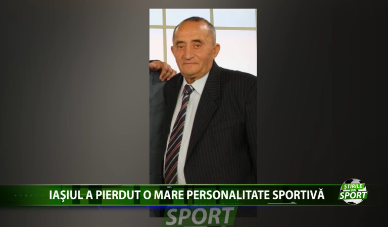 Antrenorul emerit Constantin Vasiliu s-a stins din viata