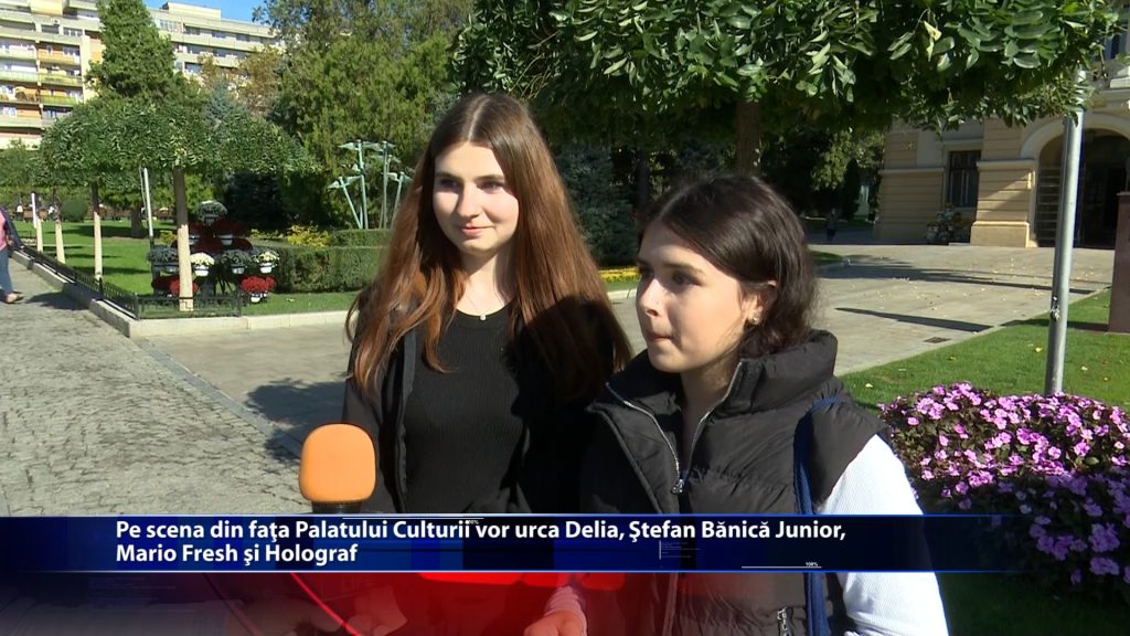Pe scena din fata Palatului Culturii vor urca Delia, Stefan Banica Junior, Mario Fresh si Holograf