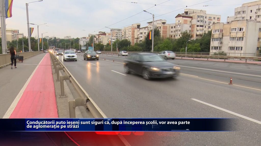 Conducatorii auto ieseni sunt siguri ca, de pe 5 septembrie, vor avea parte de aglomeratie pe strazi