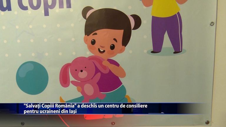 „Salvati Copiii Romania” a deschis un centru de consiliere pentru ucraineni din Iasi