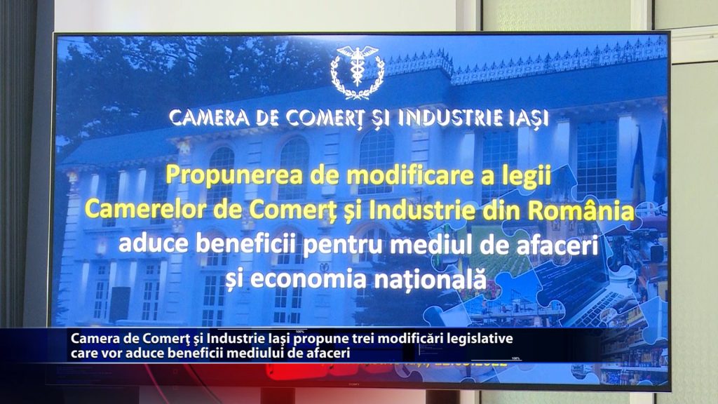 Camera de Comert si Industrie Iasi propune trei modificari legislative care vor aduce beneficii mediului de afaceri
