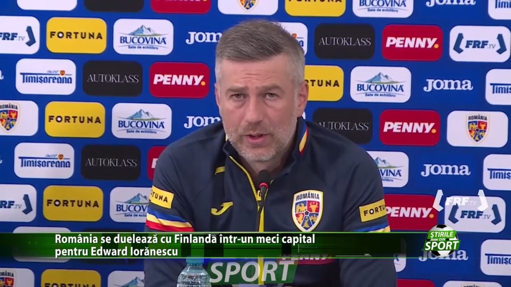 Romania se dueleaza cu Finlanda intr-un meci capital pentru Edward Iordanescu. Ce a declarat selectionerul inainte de meci?