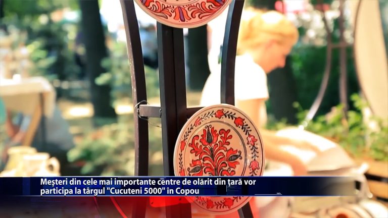 Mesteri din cele mai importante centre de olarit din tara vor participa la targul „Cucuteni 5000” in Copou