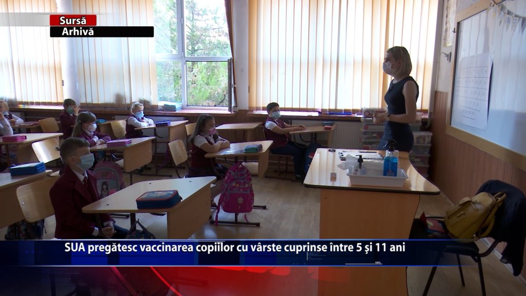 SUA pregătesc vaccinarea copiilor cu vârste cuprinse intre 5 și 11 ani