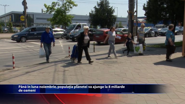 Pana in luna noiembrie, populatia planetei va ajunge la 8 miliarde de oameni