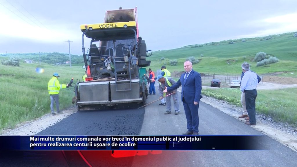 Mai multe drumuri comunale vor trece in domeniul public al pentru realizarea centurii usoare de ocolire