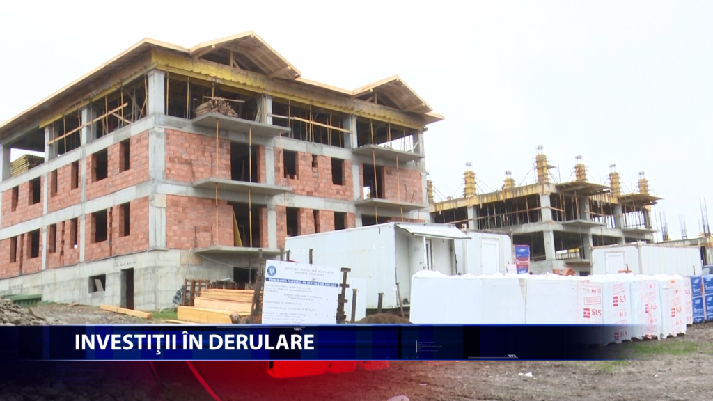 Se lucrează din plin în satul Dumbrava, comuna Ciurea, la blocuri, o creșă și o grădiniță