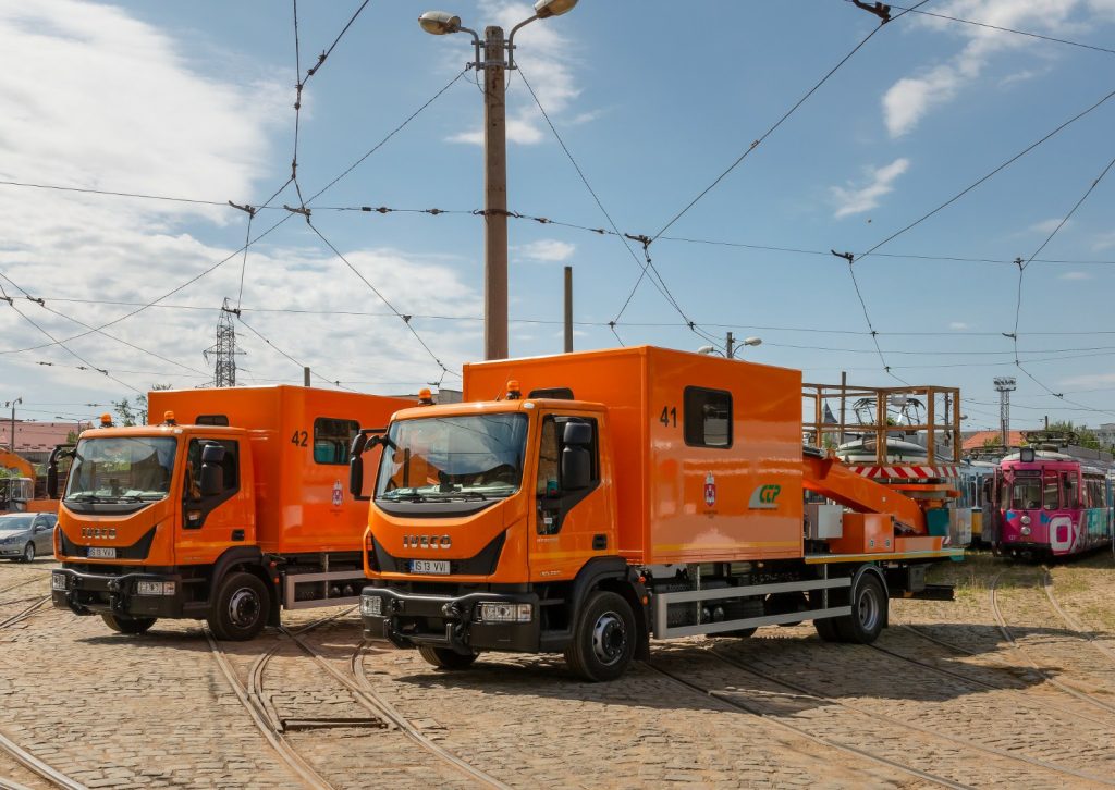 FOTO. Autospeciale noi de intervenţie, în dotarea CTP