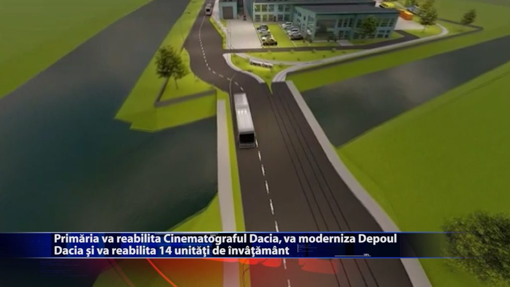 Primăria va reabilita Cinematograful Dacia, va moderniza Depoul Dacia și va reabilita 14 unități de învățământ