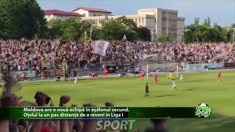 Moldova are o noua echipa in esalonul secund. Otelul la un pas distanta de a reveni in Liga I. Cum au sarbatorit galatenii promovarea?