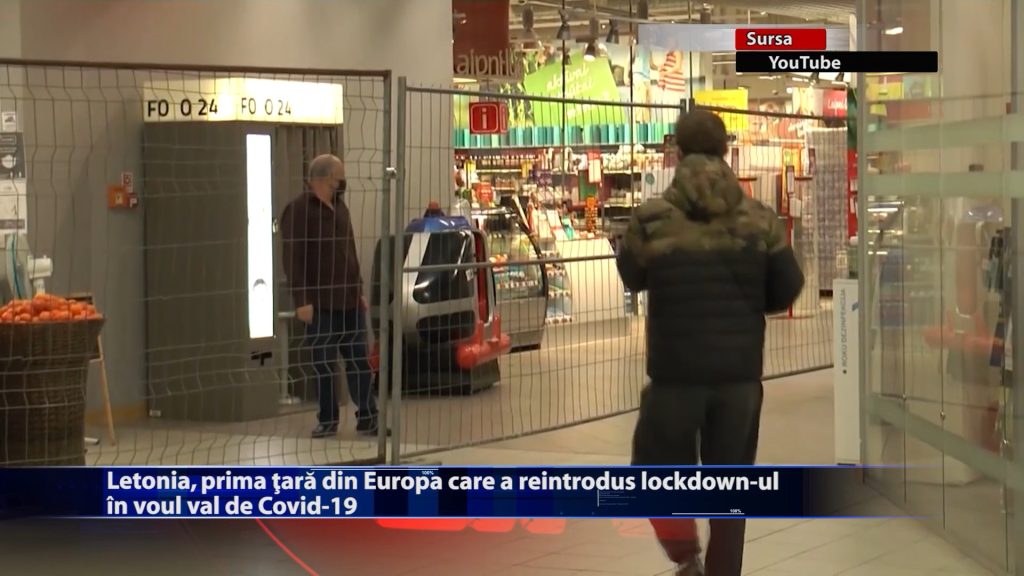 Letonia, prima țară din Europa care a reintrodus lockdown-ul în noul val de Covid-19