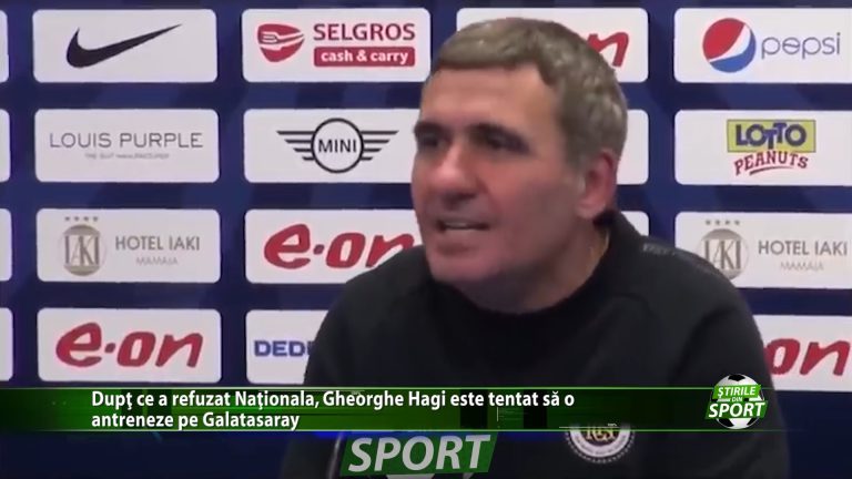 Dupa ce a refuzat Nationala, Gheorghe Hagi este tentat sa o antreneze Galatasaray. Cine i-ar putea lua locul lui Hagi?