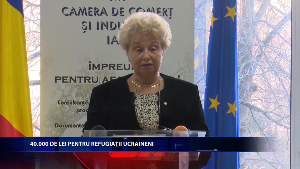 40.000 DE LEI PENTRU REFUGIATII UCRAINENI