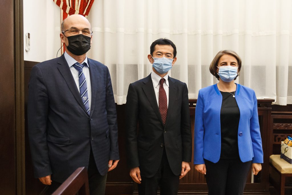 UAIC a primit vizita Ambasadorului Japoniei în România