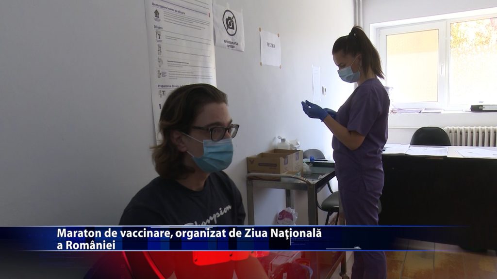 Maraton de vaccinare, organizat de Ziua Națională a României