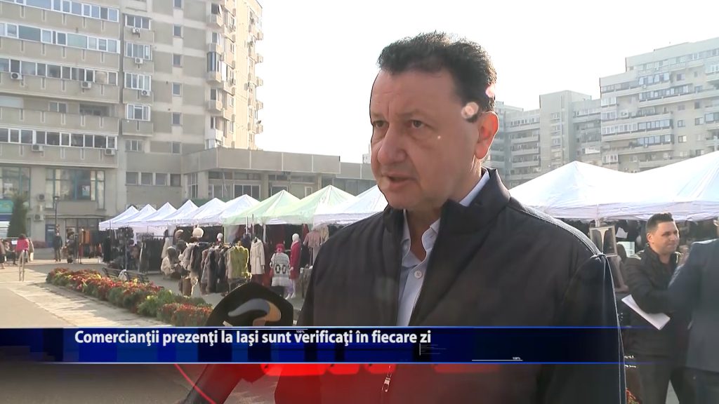 Comerciantii prezenti la Iasi vor fi verificati in fiecare zi