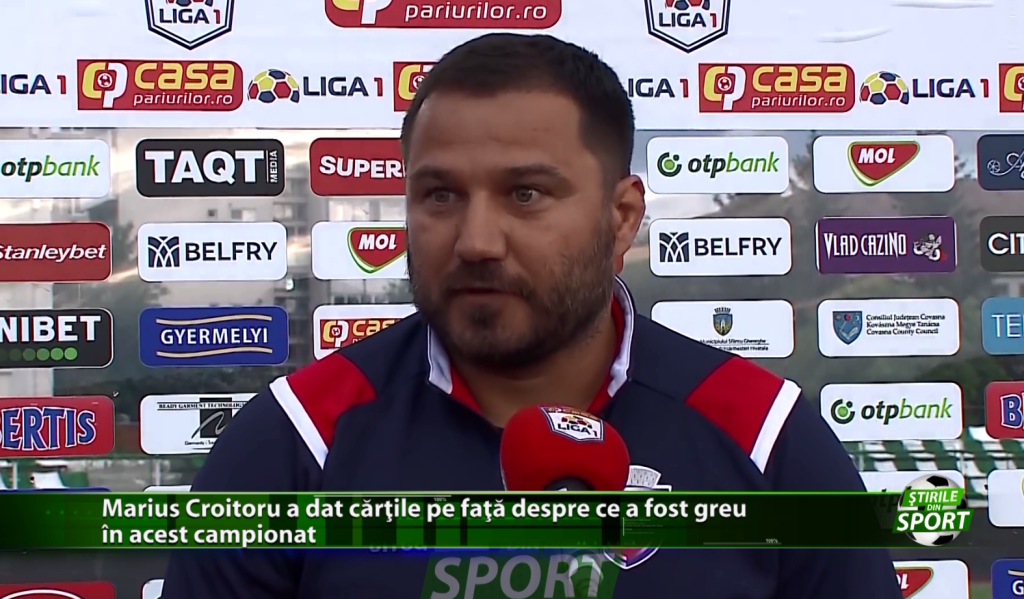 Marius Croitoru a dat cartile pe fata despre ce a fost greu in acest campionat. Cati jucatori a pierdut antrenorul?