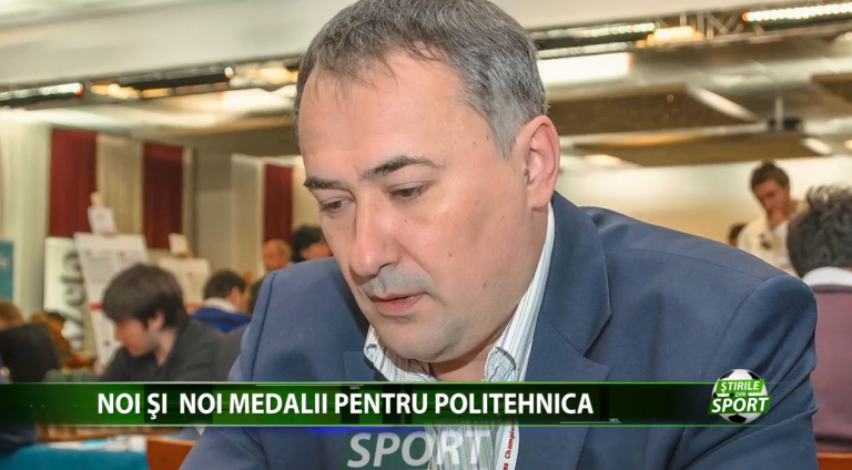 Noi si noi medalii pentru Politehnica