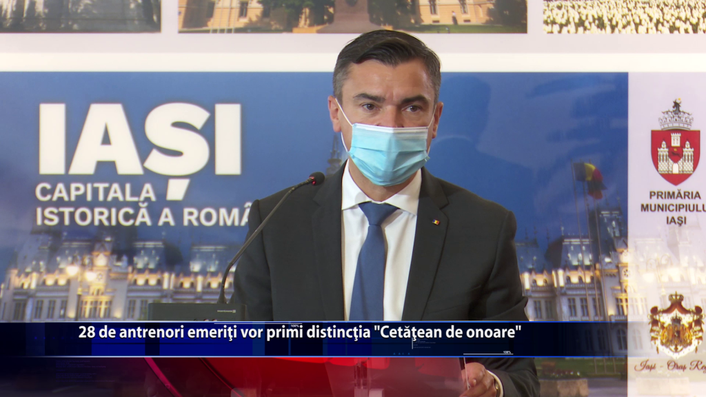 28 de antrenori emeriti vor primi distinctia „Cetatean de onoare”