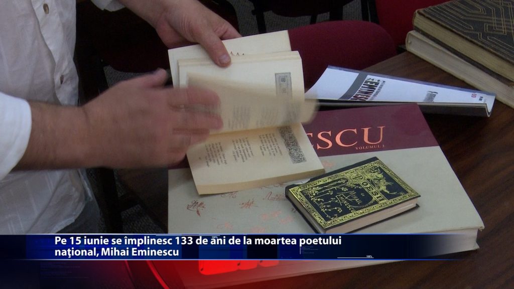 Pe 15 iunie se implinesc 133 de ani de la moartea poetului national, Mihai Eminescu