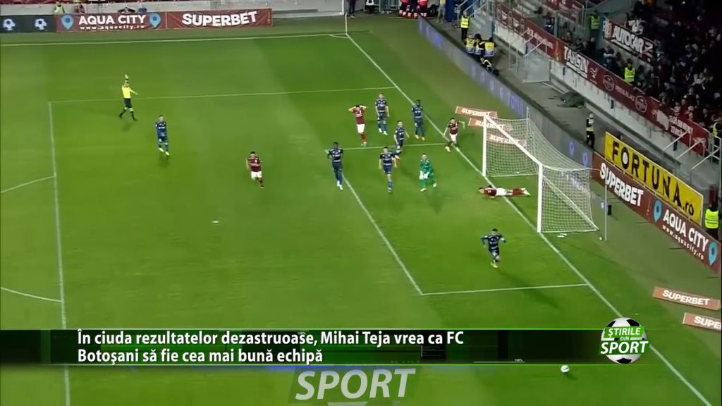 In ciuda rezultatelor dezastruoase, Mihai Teja vrea ca FC Botosani sa fie cea mai buna echipa