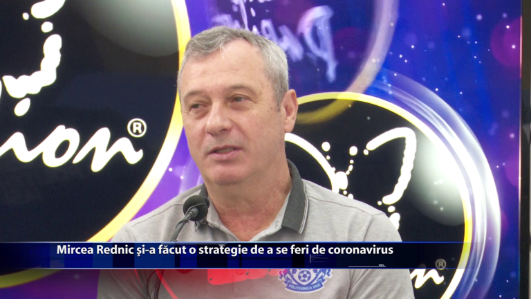 Mircea Rednic si-a facut o strategie de a se feri de coronavirus