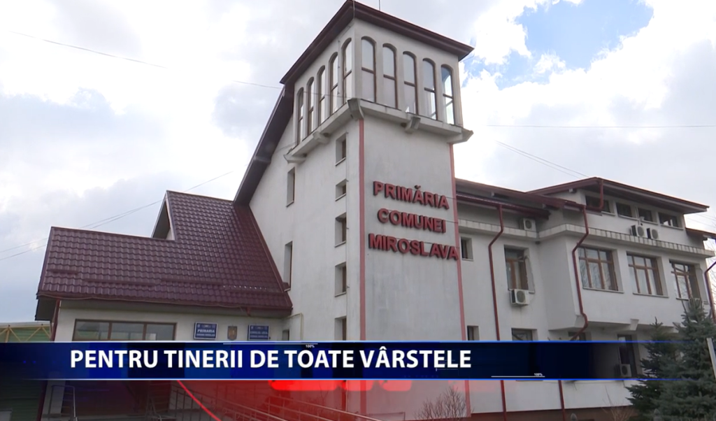 Doua sali de sport si doua crese pentru tinerii si copiii din comuna Miroslava