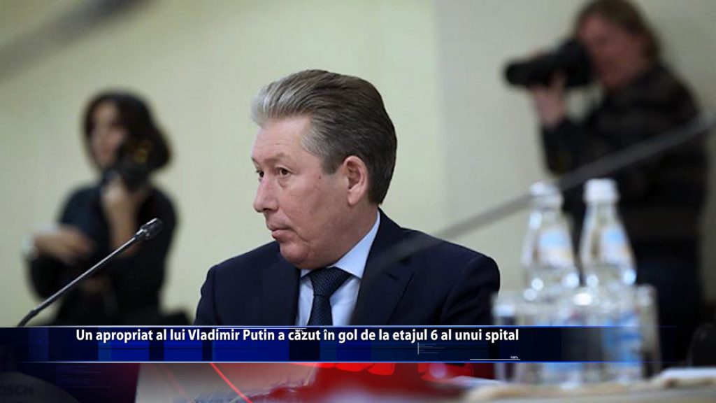 Un apropiat al lui Vladimir Putin a cazut in gol de la etajul 6 al unui spital