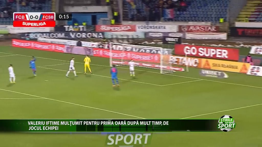 VALERIU IFTIME MULTUMIT PENTRU PRIMA OARA DUPA MULT TIMP, DE JOCUL ECHIPEI