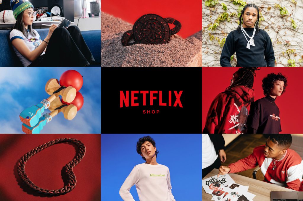 Primul magazin online Netflix cu produse inspirate din seriale