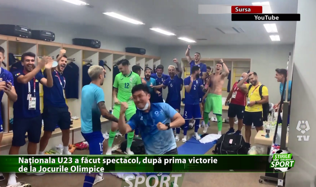 Naționala U23 a făcut spectacol după prima victorie de la Jocurile Olimpice