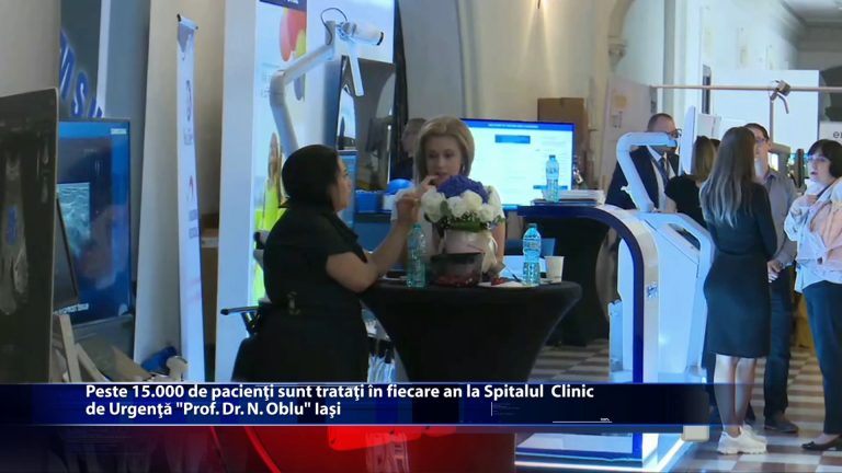 Peste 15.000 de pacienti sunt tratati in fiecare an la Spitalul Clinic de Urgente ,,Prof. dr. N. Oblu” Iasi