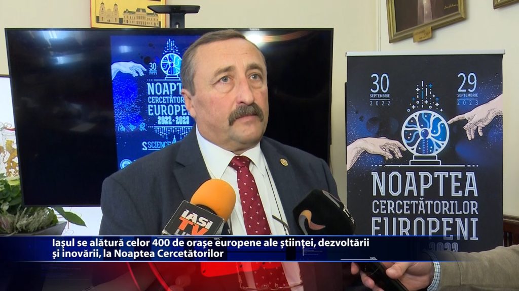 Iasul se alatura celor 400 de orase europene ale stiintei, dezvoltarii si inovarii , la Noaptea Cercetatorilor