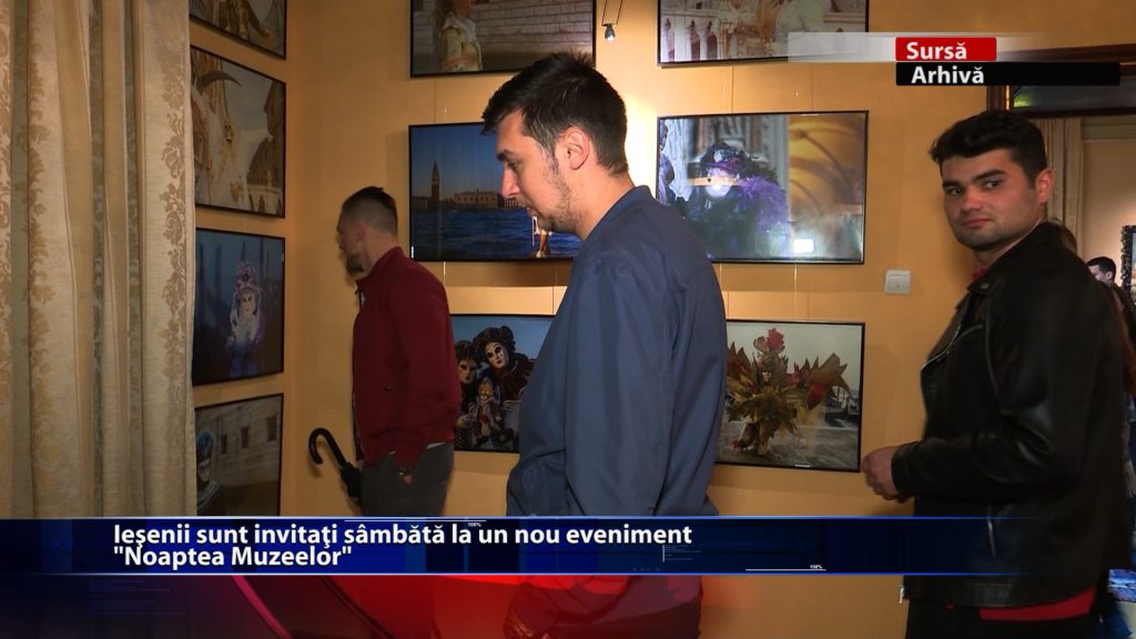 Iesenii sunt invitati sambata, cu incepere de la ora 17:00 sa participle la un nou eveniment ,,Noaptea muzeelor”
