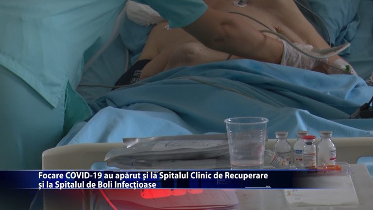 Focare COVID 19 au apărut și la Spitalul Clinic de Recuperare și la Spitalul de Boli Infecțioase
