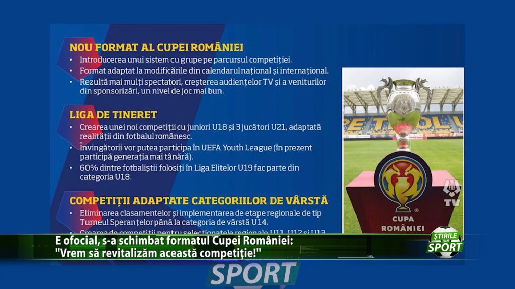 E oficial, s-a schimbat formatul Cupei României: „Vrem sa revitalizam aceasta competitie istorica!” Ce se schimba?